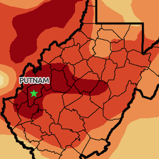 Drought in Putnam County, WV Story Map